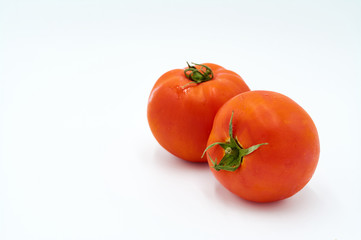 Two Red Tomatoes