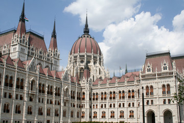 Fototapeta premium Parliament in Budapest, fragment