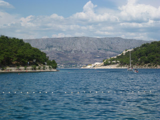 Fototapeta premium Sea and mountains