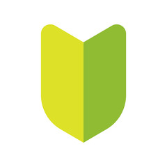 color illustration icon / beginner mark