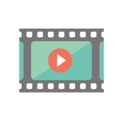 color illustration icon / film,movie,video