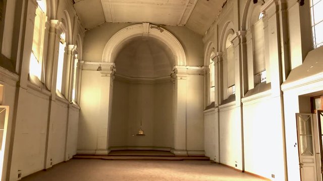 chapel inside abandoned convent