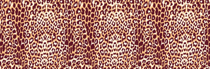Seamless leopard pattern