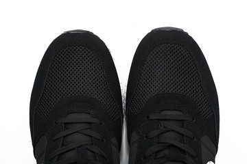 women's sports shoes isolated on white background.