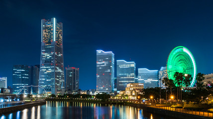 横浜　みなとみらい　夜景