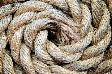 linen rope background