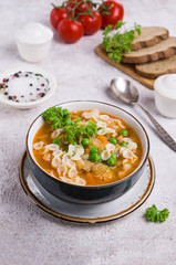 Thick traditional Italian soup