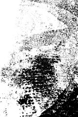 Obraz premium Black and white hand painted background texture with grunge brush strokes