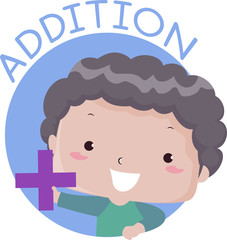 Addition Plus Kid Boy
