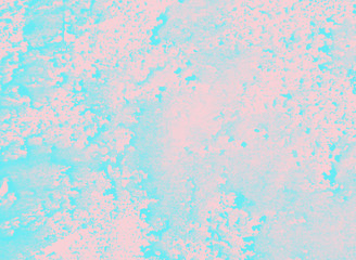 blue and pink hand painted brush grunge background texture