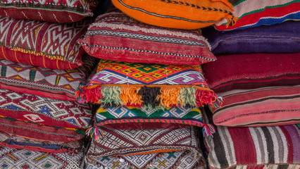 Moroccan handmade cushions.