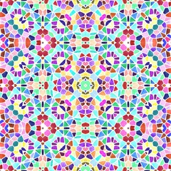Seamless multicolor pattern kaleidoscope, texture caleidoscope with many color, vintage abstract background