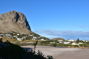 coastal town on route to cape town