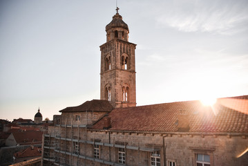 Obraz premium Sunset Dubrovnik