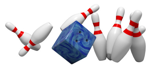 bowling con cubo