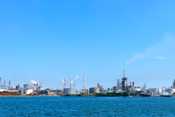 夏の北九州工業地帯