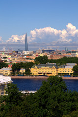 Вид на Санкт-Петербург