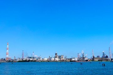 夏の北九州工業地帯