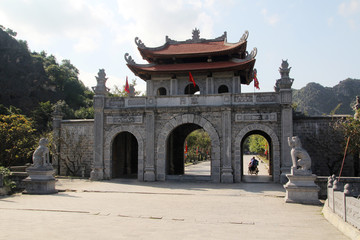 An ancient city Hoa Lu, Vietnam