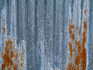 Old zinc sheets retro background