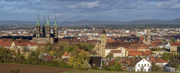 Bamberg Panorama mit Dom