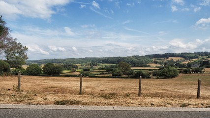 Landschaftansicht in der N&auml;he von Limbourg, Belgien