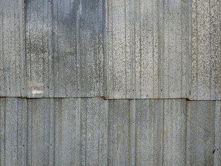 Texture of corrugated metal