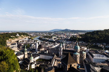 Blick auf Salzburg