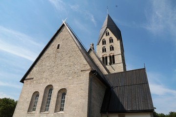 Fototapeta na wymiar La chiesa di Tingstäde