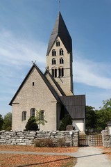 Fototapeta premium La chiesa di Tingstäde