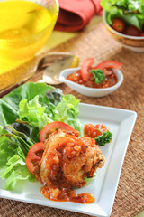 Fried chicken wings