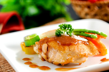 Chicken steak
