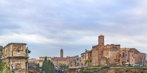 Venus and Rome Temple, Rome, Italy © DFLC