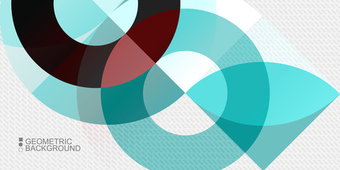 Obraz premium Geometric colorful abstract background