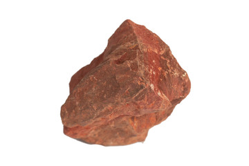 shale stone isolate on black background 
