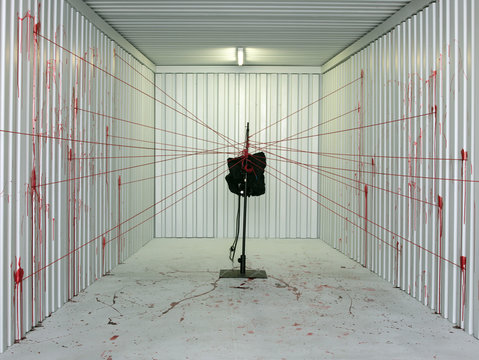 Forensic blood spatter tracking