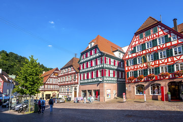 Fototapeta premium Calw, stare miasto