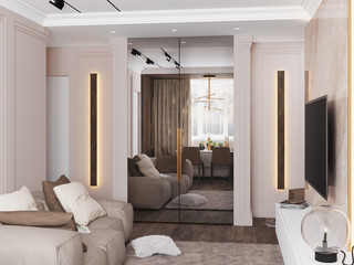 Гостиная в современном стиле