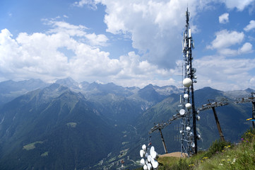 Obraz premium Ripetitori alpini