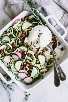 Zucchini salad