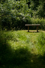 Naklejka premium Off Right Bench