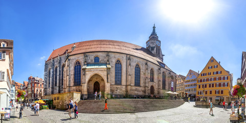Tübingen Holzmarkt Kirche 