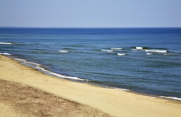 View of Curonian Spit. Kaliningrad Oblast. Russia
