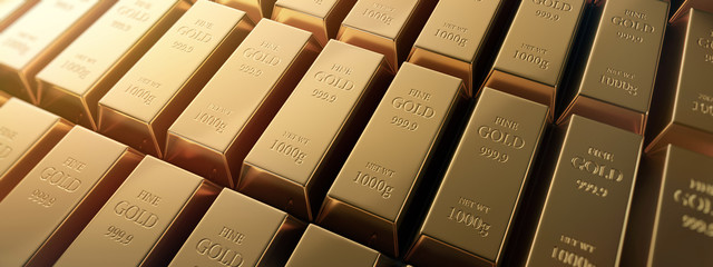 Goldbarren Querformat 1