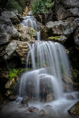 Fototapeta na wymiar Five Springs Falls, Wyoming