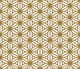 Seamless pattern based on Japanese ornament Kumiko