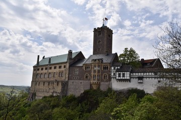 Fototapeta na wymiar Wartburg Eisenach