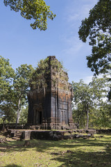 CAMBODIA SRA EM PRASAT KOH KER KHMER TEMPLE