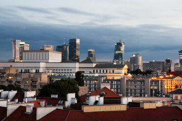 Fototapeta premium Warsaw in Poland