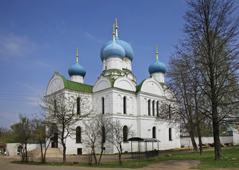 Fototapeta na wymiar Epiphany Cathedral in Uglich. Yaroslavl oblast. Russia